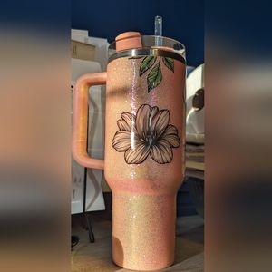 40 oz custom Stanley tumbler